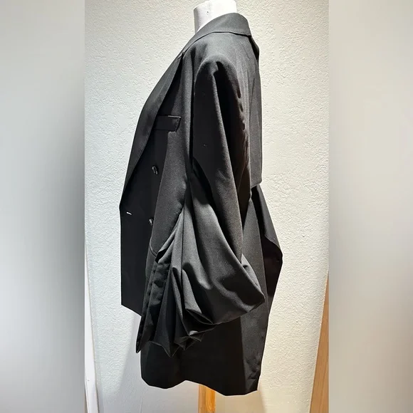 Junya Watanabe for Comme des Garcons Jacket with Ruched Sleeves - Picture 6 of 15